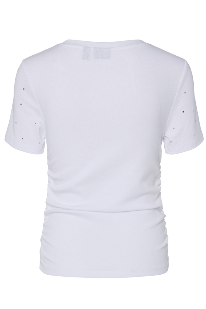 PCTYLER SS RHINESTONE TEE BC 17157371 BRIGHT WHITE